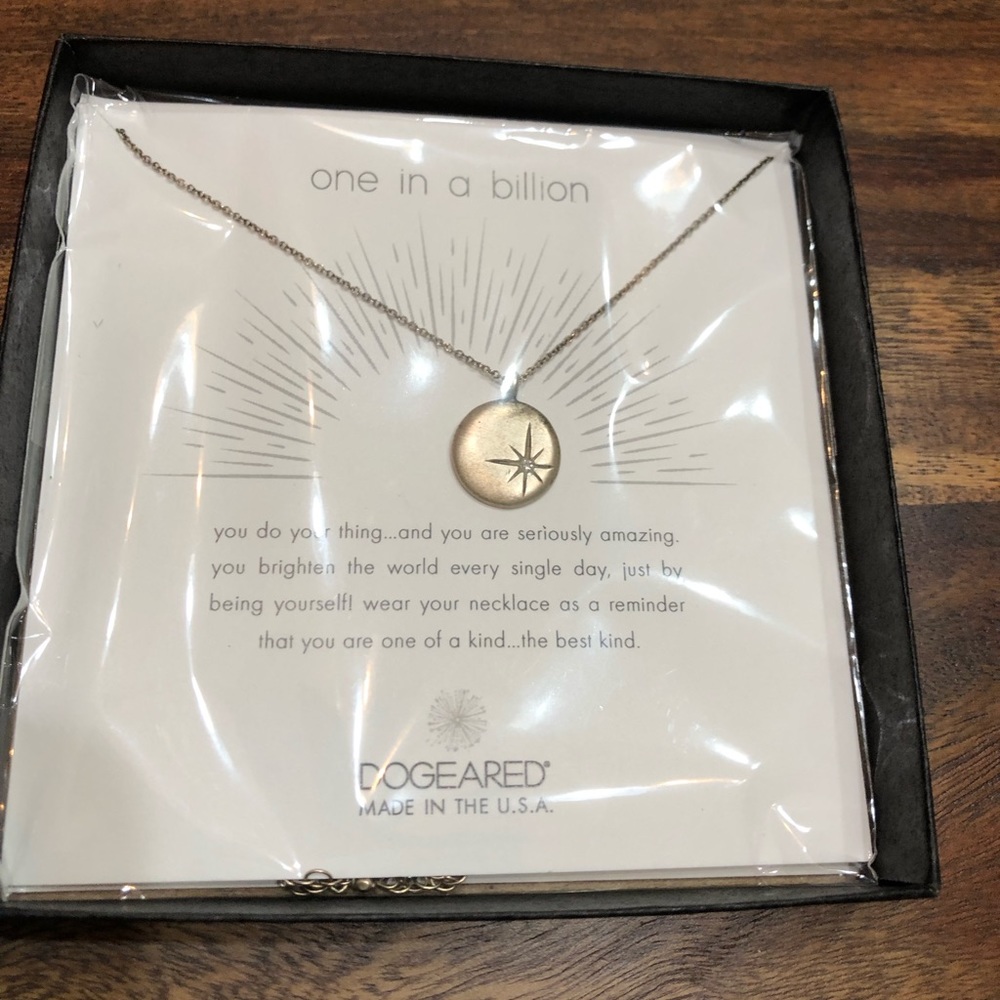 Dogeared 925 Silver One in a Million Necklace